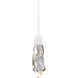 Angelus 1 Light 5.5 inch Matte White Mini Pendant Ceiling Light