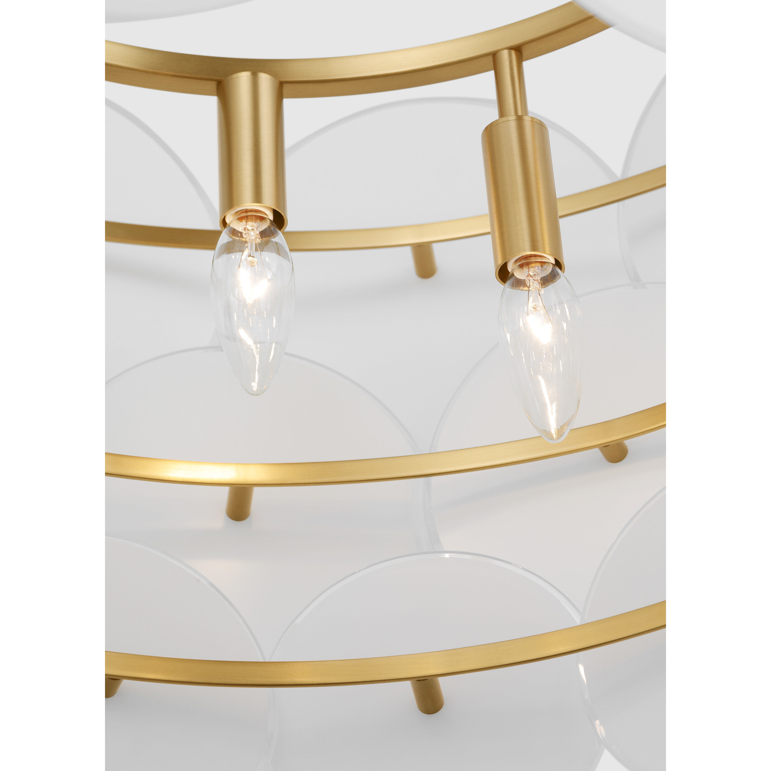 kate spade new york Emery 12 Light 28.5 inch Burnished Brass Chandelier Ceiling Light