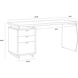 Lewis 66.25 X 24 inch Dark Brown Desk