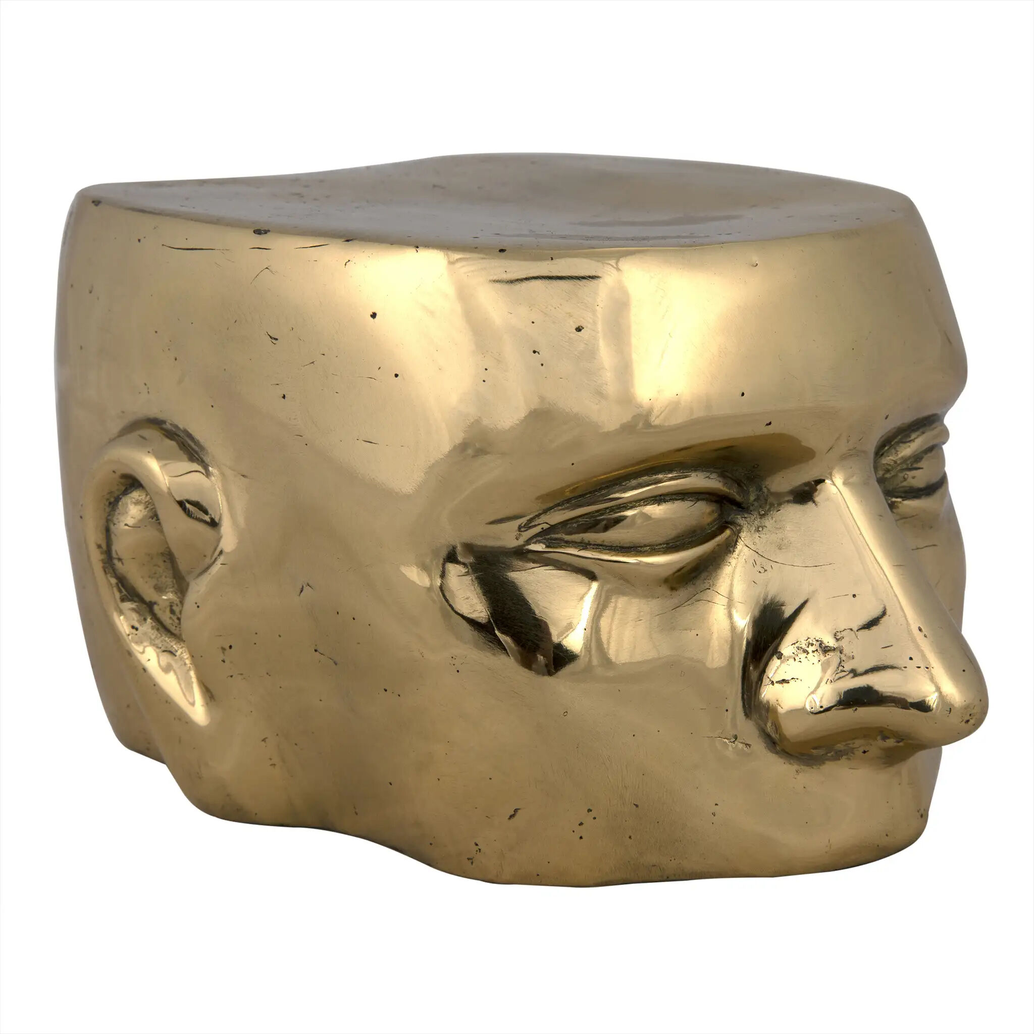 Character Brass Statue, Set of 3