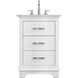 Knox 24 X 34 inch White Bathroom Vanity Cabinet