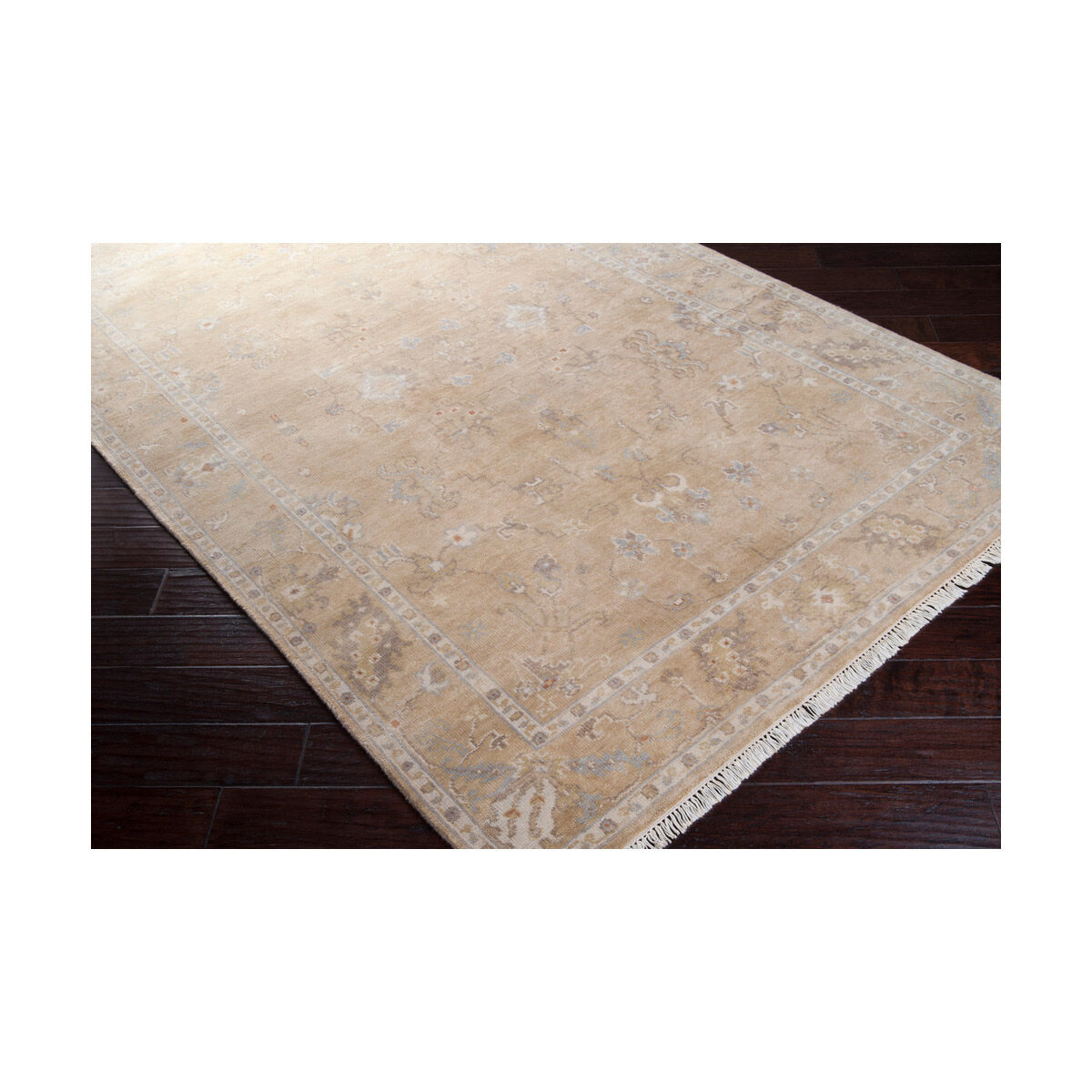 Vesta 36 X 24 inch Beige/Khaki/Camel/Medium Gray/Burnt Orange Rugs, Wool