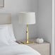 Ray Booth Cadmus 26.5 inch 15.00 watt Antique Brass Adjustable Table Lamp Portable Light, Large