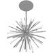 Palisades Ave. 8 Light 32 inch Chrome with Clear Glass Chandelier Ceiling Light