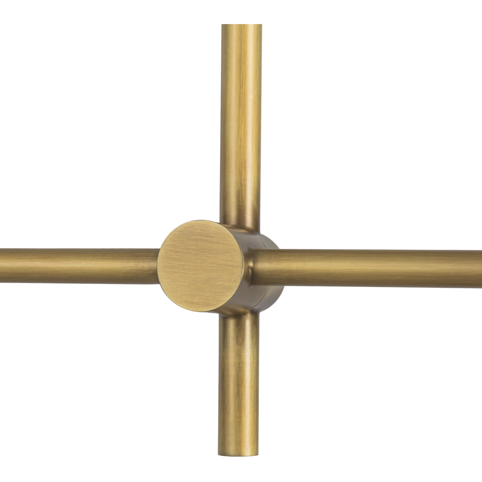 Astrid Multi Pendant Ceiling Light in Vintage Brass