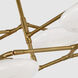 Champalimaud Brindille LED 65 inch Soft Brass Two Tier Chandelier Ceiling Light, Extra Large