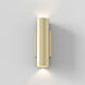 Hashira 2 Light 4.33 inch Matte Gold ADA Interior Wall Light