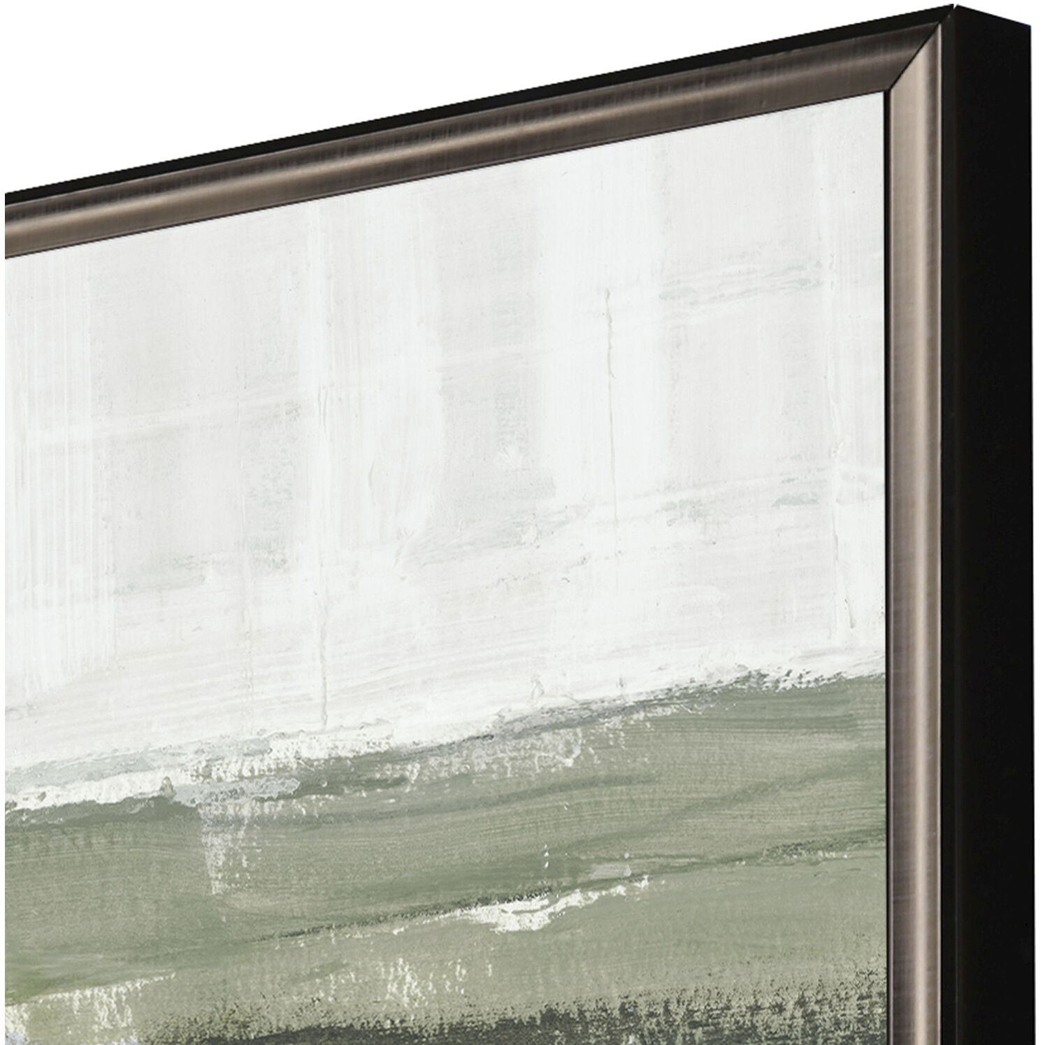 Abstract 25 X 19 inch Non-Glass Framed Art, Propac