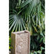 Florence 18 inch Blue/Cream Garden Stool