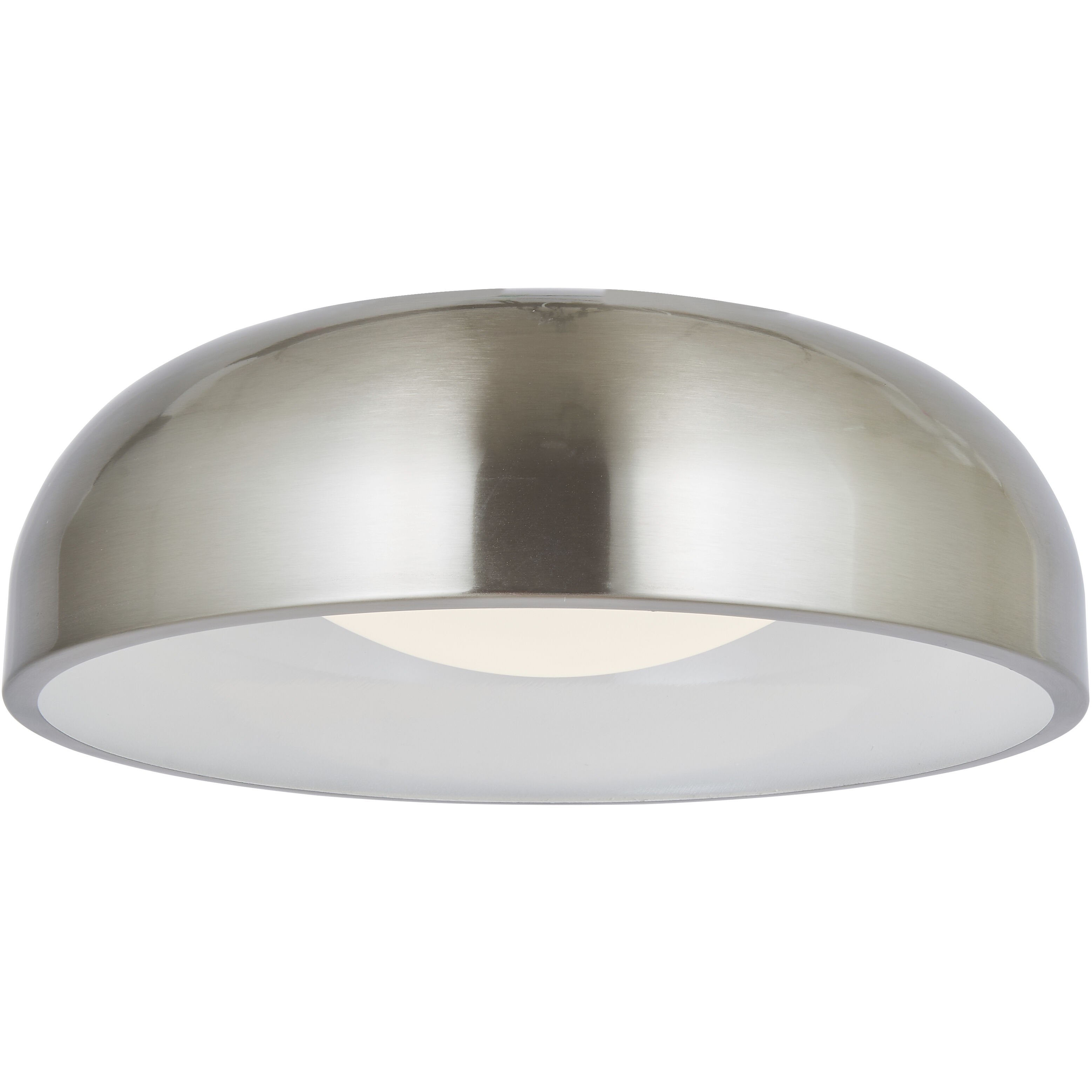 Lynx LED 12.6 inch Brushed Nickel Flush Mount Ceiling Light
