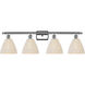 Ballston Bristol Natural 4 Light 37.5 inch Polished Chrome Bath Vanity Light Wall Light