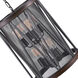 Parsh 8 Light 16 inch Pewter Drum Shade Chandelier Ceiling Light