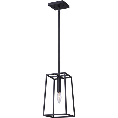 Madison 1 Light 7 inch Black Pendant Ceiling Light