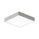 Trim LED 5 inch Satin Nickel Flush Mount Ceiling Light