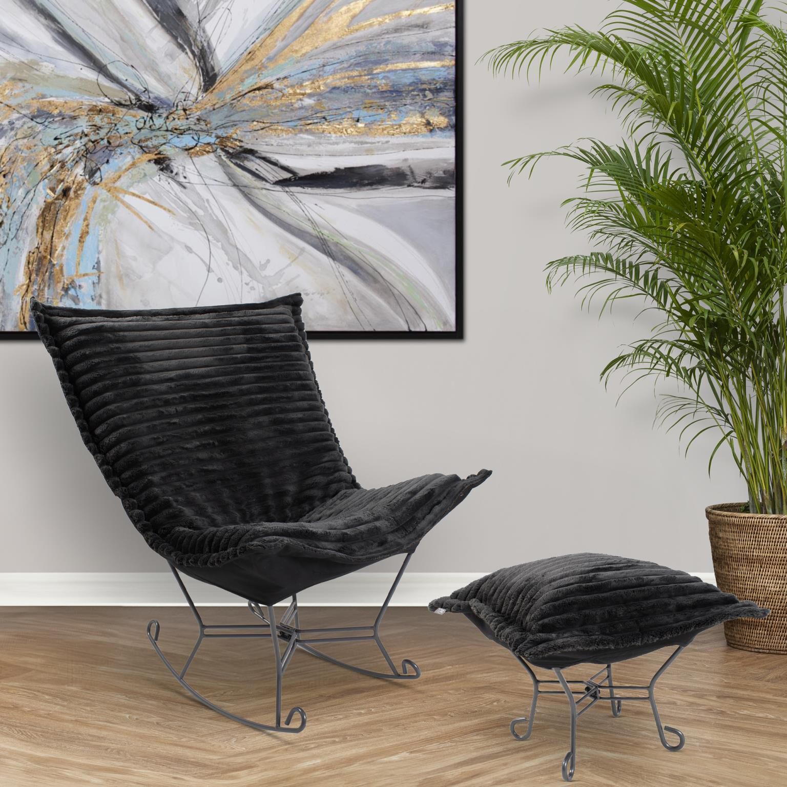 Shar Pei Black Rocker