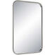 Sylvie 36 X 24 inch Polished Nickel Wall Mirror