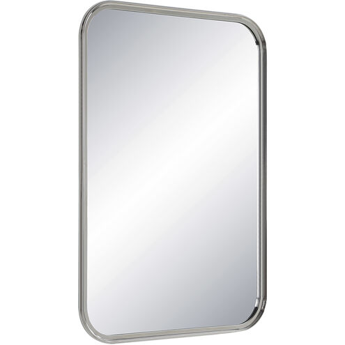 Sylvie 36 X 24 inch Polished Nickel Wall Mirror