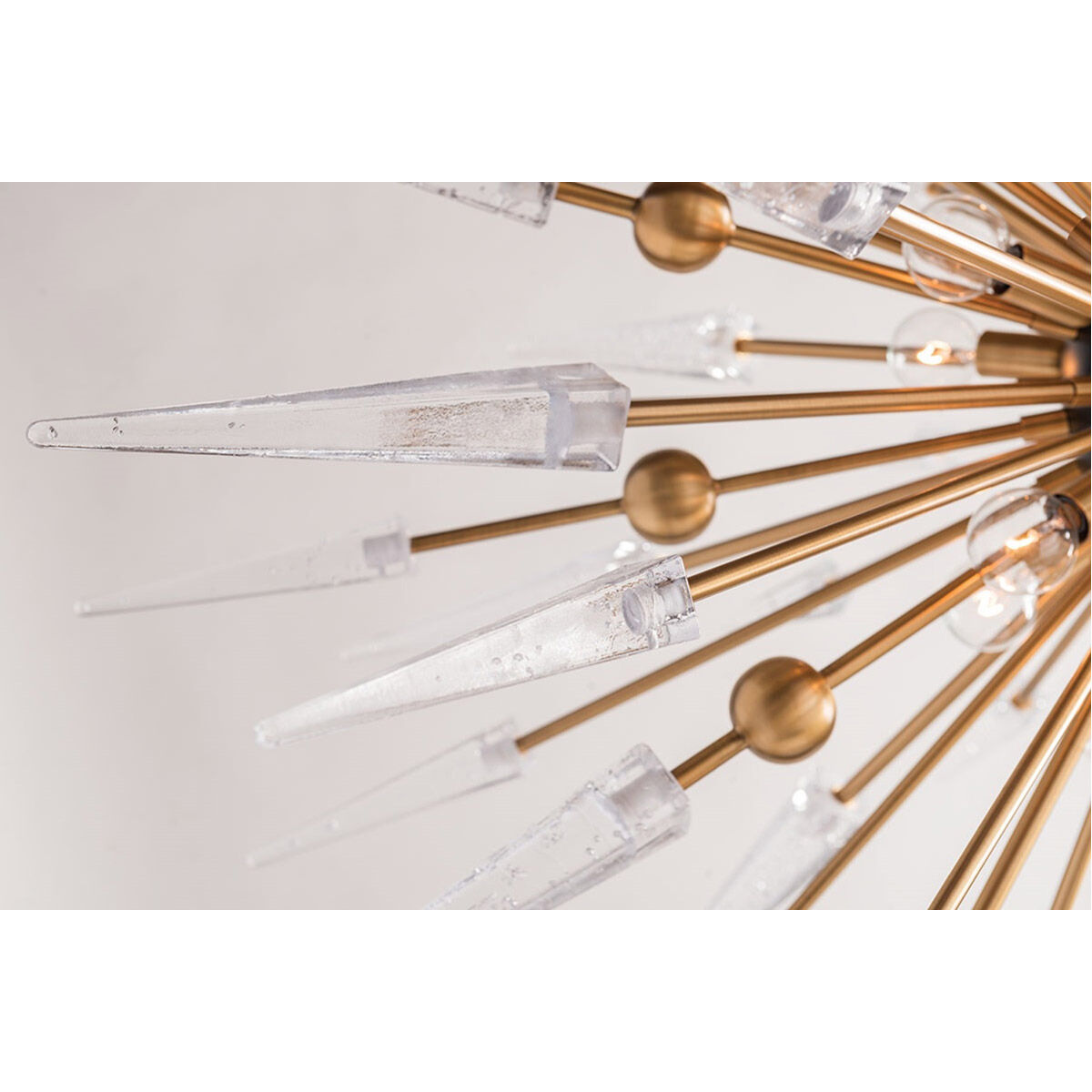 Sparta 12 Light 32 inch Aged Brass Chandelier Ceiling Light