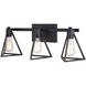 Ravenna LED 23 inch Matte Black Bathroom Light Wall Light