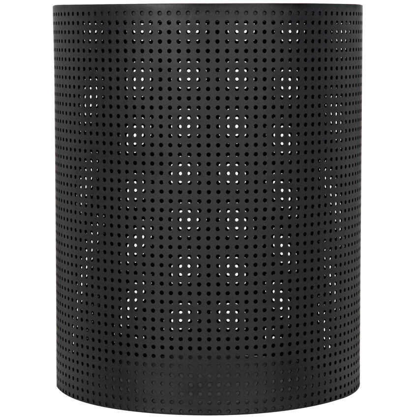 Dixon 20.5 X 16 inch Matte Black Side Table, Small