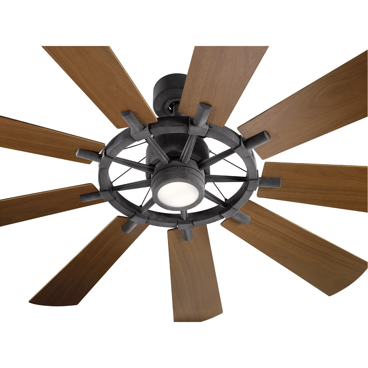 Breezary Aubrey 65 in. Indoor 120-Volt Black-Aluminum-Blade