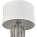 Genesee 27.5 inch 150 watt Gray Glazed Table Lamp Portable Light