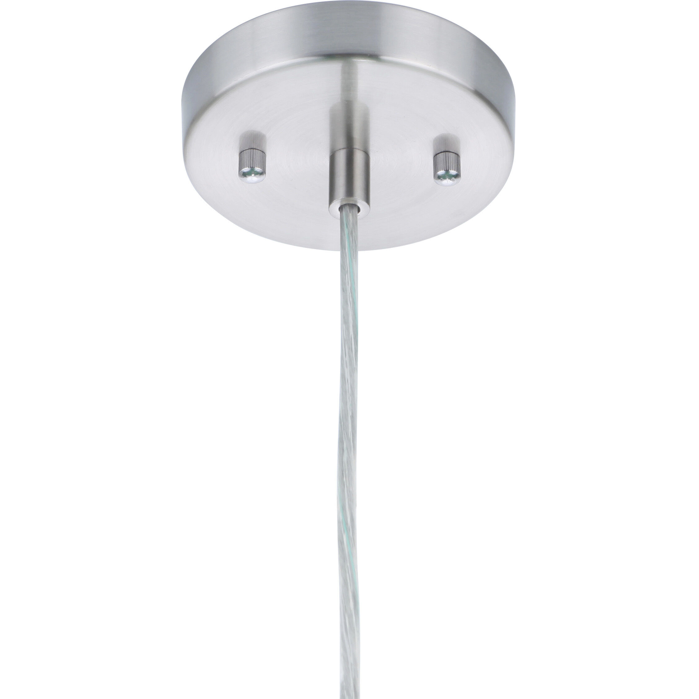 Pill 1 Light 4.25 inch Brushed Polished Nickel Mini Pendant Ceiling Light