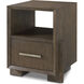 Urbane 26 X 22.5 inch Campfire Nightstand, Wooden, 1-Drawer