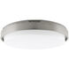 Lithium LED 15 inch Brushed Nickel Flush Mount Ceiling Light in 15in