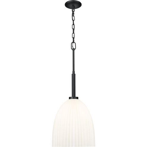Naya 1 Light 11.75 inch Matte Black Pendant Ceiling Light