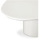 Eden 46 X 31.5 inch White Coffee Table