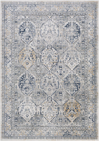 Jolie 87 X 63 inch Medium Gray/Tan/Light Gray/Ivory/Charcoal Rugs, Rectangle