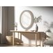 Marlowe 42 X 36 inch Linen White Mirror