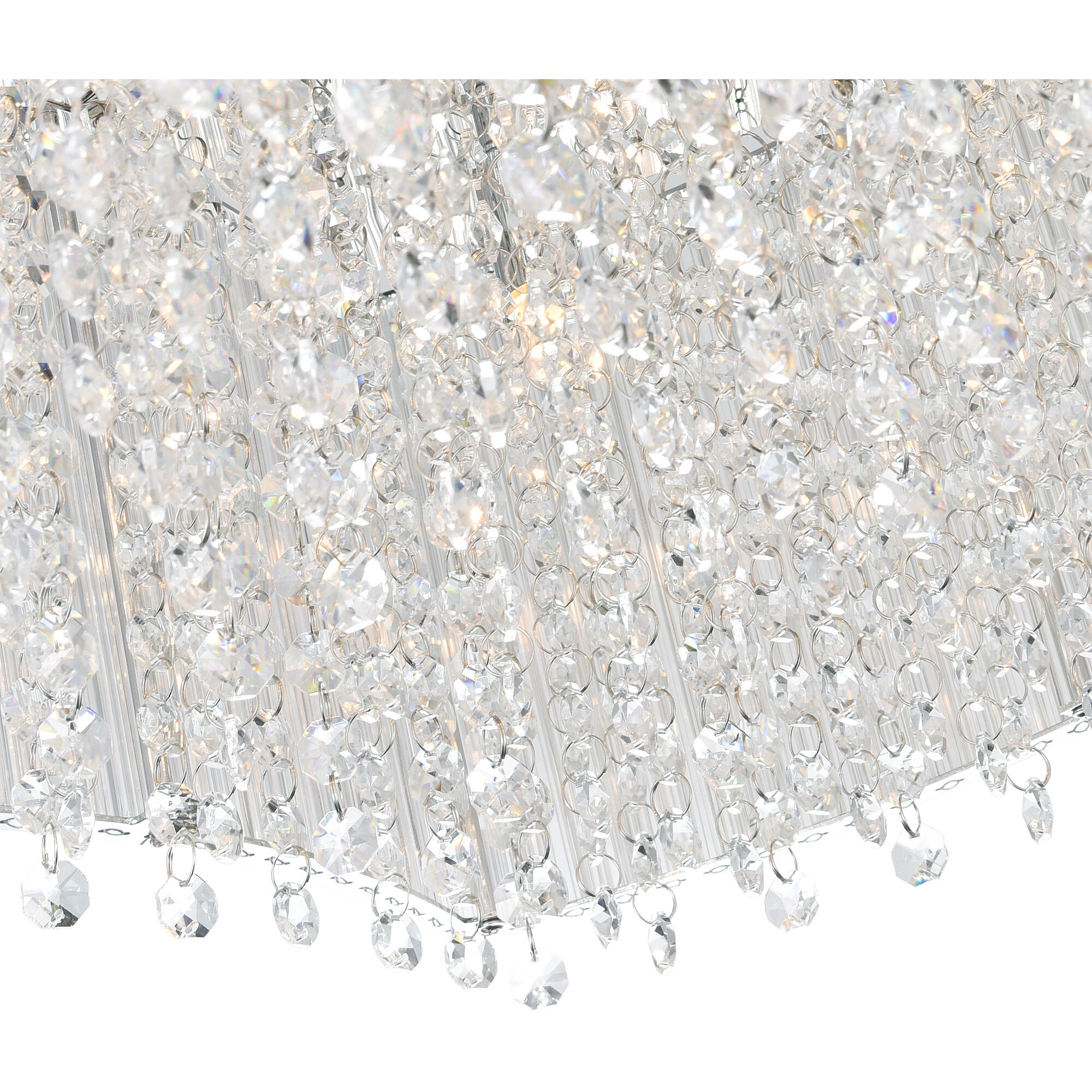 Elsa 10 Light 20 inch Chrome Island/Pool Table Light Ceiling Light