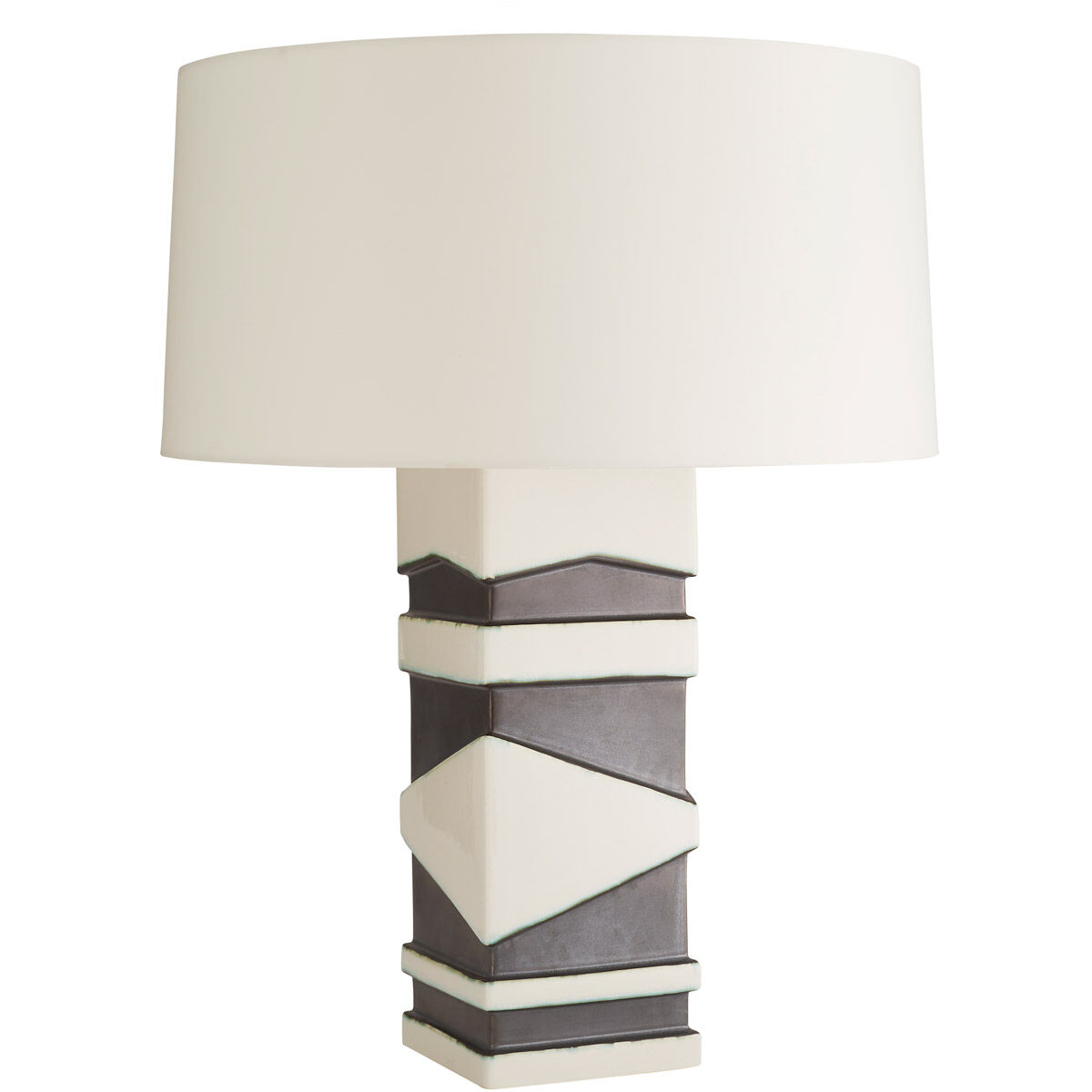 Ivory sales crackle lamp