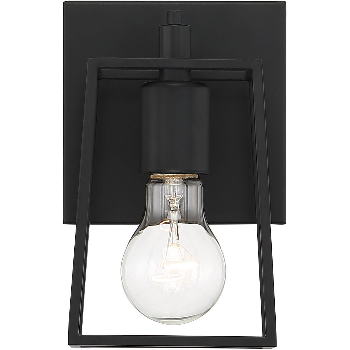 Dunn 1 Light 5 inch Flat Black Wall Sconce Wall Light