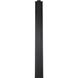 Revels LED 48 inch Black Outdoor Wall Light in 3500K, dweLED