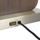 Laurel 30 inch 23.00 watt Dark Walnut and Weathered Brass Table Lamp Portable Light