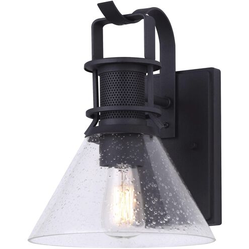 Avery 1 Light 10 inch Black Outdoor Down Light