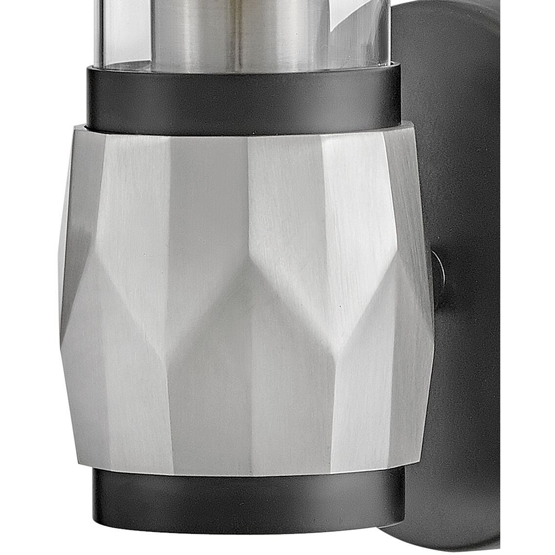 Ellison 5 inch Black with Brushed Nickel Vanity Light Wall Light in Black / Brushed Nickel