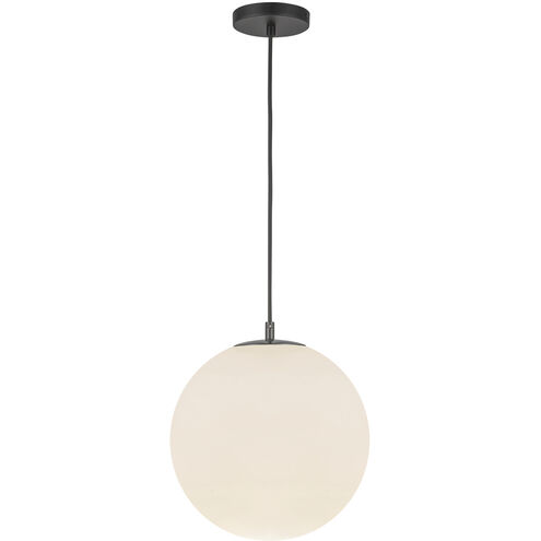Marco 1 Light 11.88 inch Black Pendant Ceiling Light