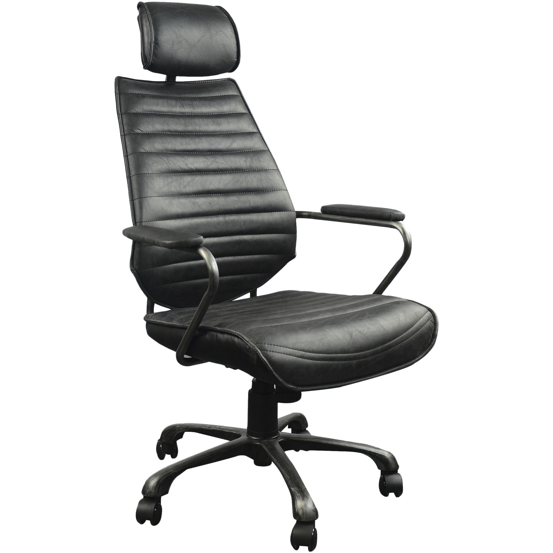 Executive Black Swivel Office Chair