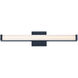 Spec LED 24 inch Black Bath Vanity Wall Light