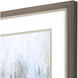 Landscapes Blue and Gray and Green Framed Art