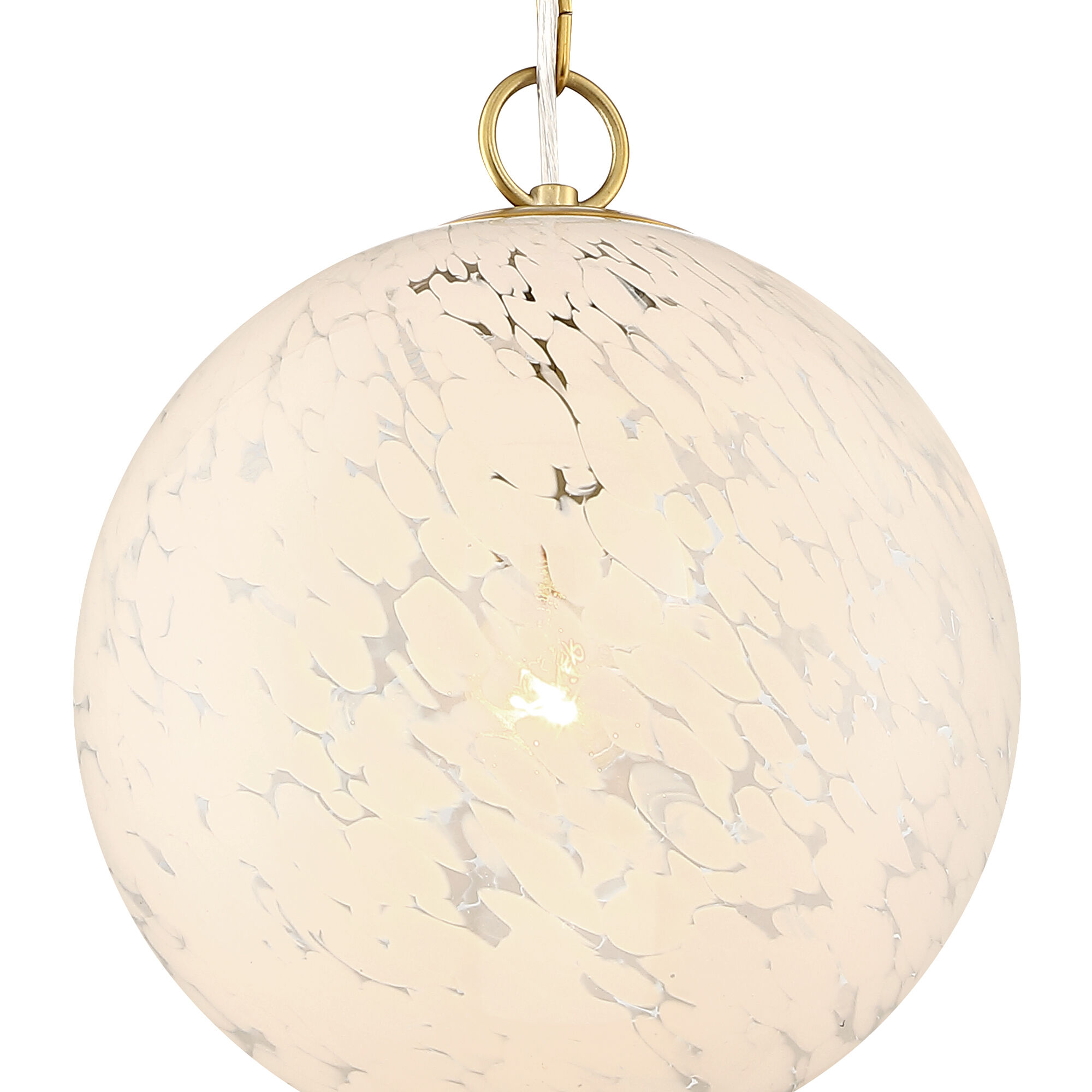 Wine Flower 1 Light 11.75 inch Brushed Gold Pendant Ceiling Light