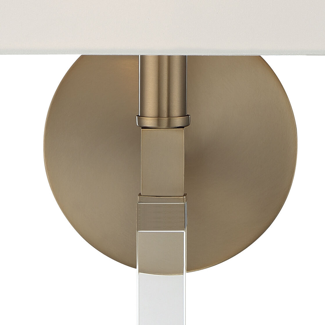 Renee Bath Sconce Wall Light in Aged Brass