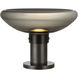Avroko Morgan 11.8 inch 14.00 watt Burnished Bronze with Smoke Glass Table Lamp Portable Light