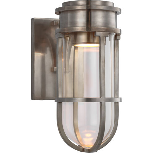 Chapman & Myers Gracie LED 4.75 inch Antique Nickel Bracketed Sconce Wall Light
