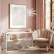 Channel 1 Light 20 inch White Pendant Ceiling Light