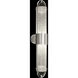 Bond Wall Sconce Wall Light in Silver, Diamond Blanket Studio Glass